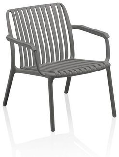 Kettler LAGO Lounge Gartensessel Grau wetterfest stapelbar