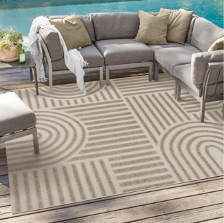 Sanat Teppich Berlin, rechteckig, Höhe: 6 mm, In -und Outdoor geeignet, Außenbereich, Terrasse, Balkon, auch Läufer