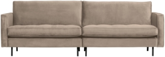 Sofa Rodeo Classic 3 Sitzer Samt, Kaki