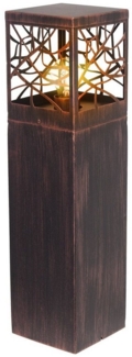 Brilliant Leuchten No. 46394-55 Außensockelleuchte Whitney 1-flammig rostfarbend