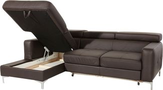 COTTA Ecksofa Sammy L-Form, mit Kopfteilverstellung, wahlweise mit Bettfunktion