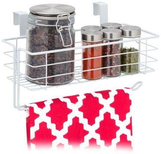 4 x Einhängekorb mit Küchenrollenhalter 10040337