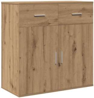 vidaXL Sideboard Artisan-Eiche 78 x 38 x 80 cm Holzwerkstoff 871676