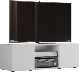 VCM TV-Möbel Lowina 912906 Weiß H. 40 x B. 95 x T. 36 cm