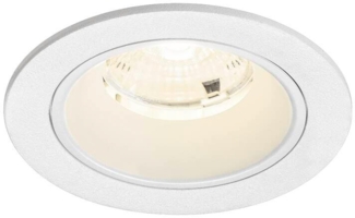 SLV NUMINOS® S, Deckeneinbauleuchte, 4000 K, 55°, IP20, rund, weiß - Wand- und Deckenleuchten