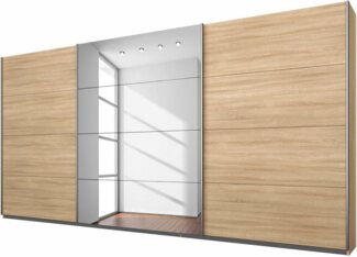 rauch Schwebetürenschrank Dobene inkl. Schubkasteneinsatz und Einlegeböden