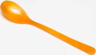 G.F. Heim Söhne Müslilöffel aus Acrylglas orange 619-14