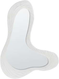 Wandspiegel GUICLAN 61 cm 83 cm Weiß
