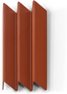 Spinder SENSU Small Garderobe, Stahl in Tuscan Terra, Skandinavisches Design