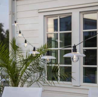 LED-Lichterkette "Glassy Light", 6-tlg, 6 ww LED