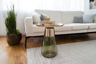 Beistelltisch Roman 225 Rosa / Gold