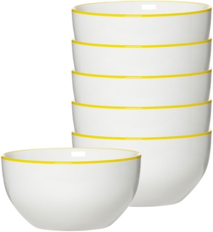 Ritzenhoff & Breker Adela Müslischale ø 14 cm 6er Set - gelb - DS