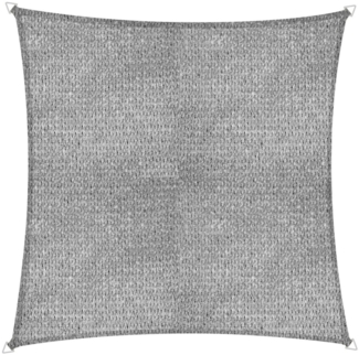 Windhager Sonnensegel Elba Quadrat, 3,6x3,6 m, grau