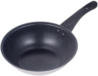 Michelino Tobias Wokpfanne aus hochwertigem Edelstahl - 28 cm