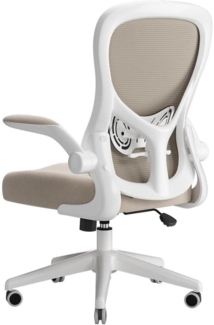 Ergonomischer Hbada Bürostuhl mit Armlehne und Lendenwirbelstütze, Drehstuhl