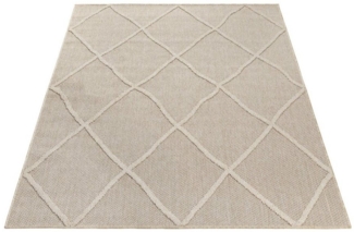 Stilvoll Günstig Outdoorteppich Teppich für den Flur oder Küche Boho Design, Läufer, Höhe: 8 mm