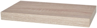 Levandeo® Wandregal, Wandboard Bobby 40cm Sonoma Eiche Wandregal Regal Board Bord