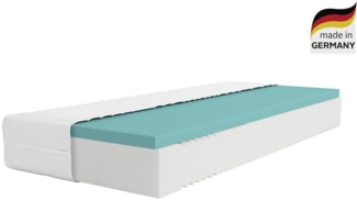Komfortschaummatratze NEUHEIT: Lasse PREMIUM, mit integriertem Gelschaumtopper, atmungsaktiv, Älgdröm, 28 cm hoch, (1-tlg), 7 Zonen Matratze, in 90x200 cm & weitere Größen, ergonomisch