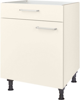 nobilia® Kochfeldumbauschrank "Touch", mit Schukasten und Tür, Ausrichtung wählbar vormontiert, Breite 60 cm