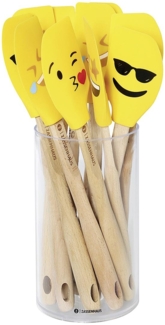 Teigschaber SMILEY2 sortiert, Buche 30,5 cm