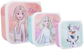 Vadobag Lunchbox Snackbox 3 tlg. Brotboxen, Polypropeen (PP), Polystyreen (PS), (3-tlg)