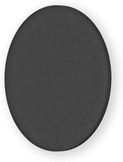 Rheinland Möbel FocusWall WAR05 – Runder Akustik-Wandabsorber Ø 50 cm in Stofffarbe Blizzard inkl. Montage-Set - Made in Germany - Klasse A, Stoffbezug, schwer entflammbar