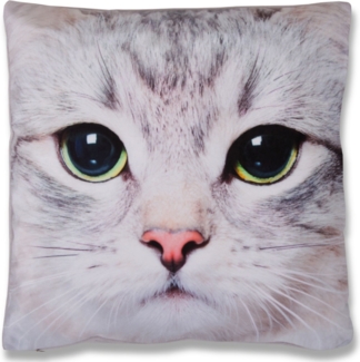 Bestlivings Dekokissen Fotodruck Motiv in 40x40 cm, Flauschig weiches Kissen in vielen Motiven erhältlich ( Design: Katze )