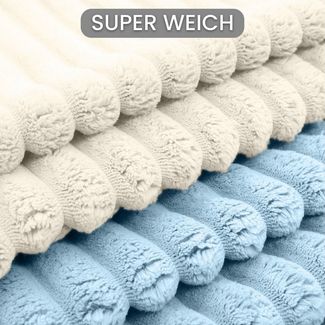 Amilian Dekokissen 2er Set - Zierkissen mit Füllung, Sofakissen, Couchkissen, (2 Stück), 40x40 cm, Dekokissen mit Füllung und Bezug, Wohnkissen