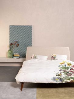 Essenza Bettwäsche Viola, Satin, 3 teilig, mit floralem Muster