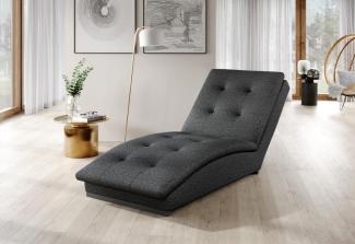 Wohnideebilder Doro Grau Chaiselongue CH-DOR-05GO