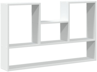 vidaXL Wandregal Weiß 99 x 15 x 60 cm Holzwerkstoff 853236
