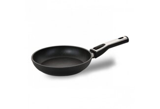 Genius Bratpfanne Cerafit Plasma Pfanne 20 cm, Aluminium, Edelstahl, Bakelit, Antihaft-Beschichtung mit abnehmbarem Griff