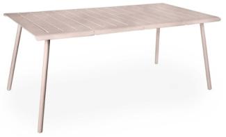 Vapio Outdoortisch Aluminium 180x90x74 cm Marone