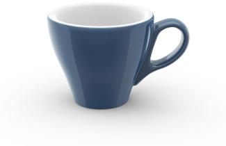 Espresso-Obertasse 0,09 l Classico Solid Color Indigo Dibbern Espressotasse - Mikrowelle geeignet, Spülmaschinenfest