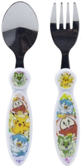 Pokemon Kinderbesteck Set 2-teilig – Löffel & Gabel mit Motivgriffen
