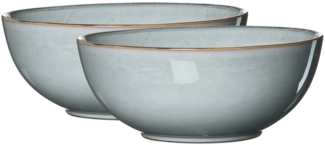 Ritzenhoff & Breker Alicante Servierschale ø 25 cm 2er Set - Grau