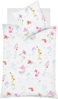 Fleuresse Mako-Batist Bettwäsche 155x220 Wiesenblumen Sommer 214204-09