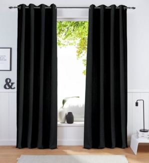 Bruno Banani Verdunkelungsvorhang Bela (1 St), Ösen, verdunkelnd, blickdicht, meliert, verschiedene Größen