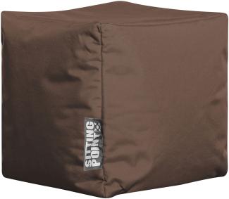 Sitting Point Sitzsack Cube Scuba braun