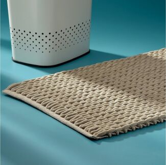 kela Badematte Marie, Höhe 2 mm, 70%recyceltesPES, 30%Baumwolle