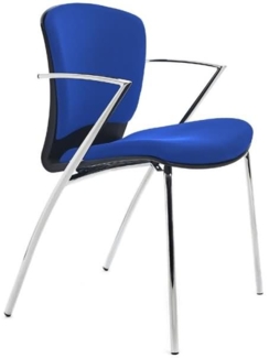 Rocada Besucherstuhl blau VE=2 Stück