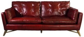 Clubsofa Bantry 3-Sitzer "Royal-Rouge"