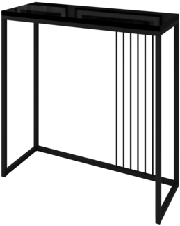 Lookway Konsolentisch PRIME, Beistelltisch mit Oberfläche aus Hochglanz, Breite 80/100