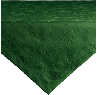 REDBEST Mitteldecke Mitteldecke "Snowflake", bügelleicht Uni