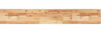 vidaXL Schweberegal 160x20x2 cm Massivholz Akazie Ölbehandelt 3279519