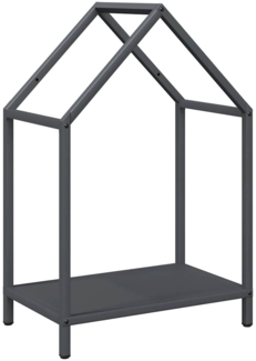 vidaXL Brennholzregal Anthrazit 40x25x60 cm Kaltgewalzter Stahl 864293