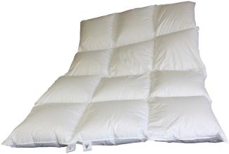 Luxus 8cm Hochsteg Daunenbett Daunendecke 155x220