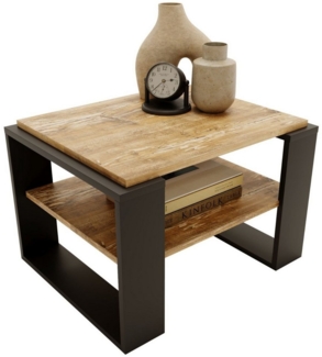 CraftPAK Couchtisch Wohnzimmertisch aus hochwertigem Holz - Couchtisch 54T x 63B x 44H cm