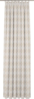 Adam Vorhang Romantic Puligny A, Kräuselband (1 St), blickdicht, Jacquard