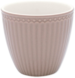 Greengate Latte Cup Alice Hazelnut Brown Tasse Steingut Braun